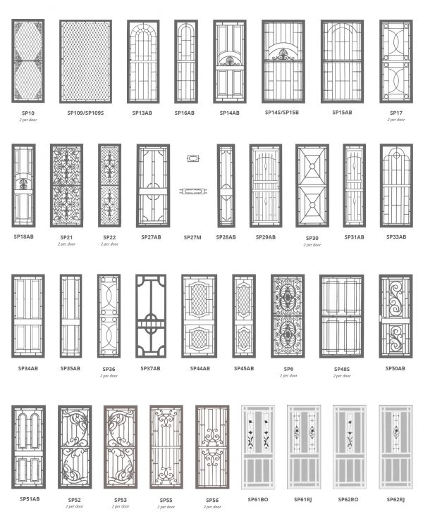 Cast Grilles - Door Screening Security Solutions at Darley Aluminium ⭐