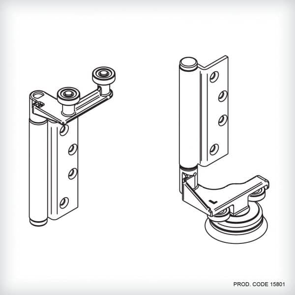 image presents BOTTOM ROLLING END GUIDE SET LEFT HAND