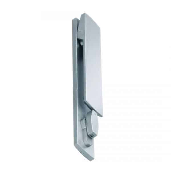 image presents BRIO 286 DUAL POINT LOCKING HANDLE-SATIN NICKEL