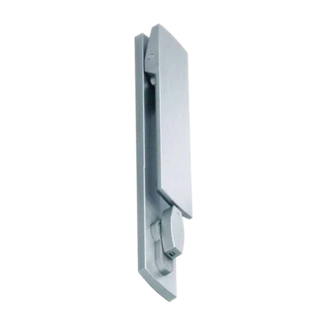 BRIO 286 DUAL POINT LOCKING HANDLE-SATIN NICKEL - Darley Aluminium