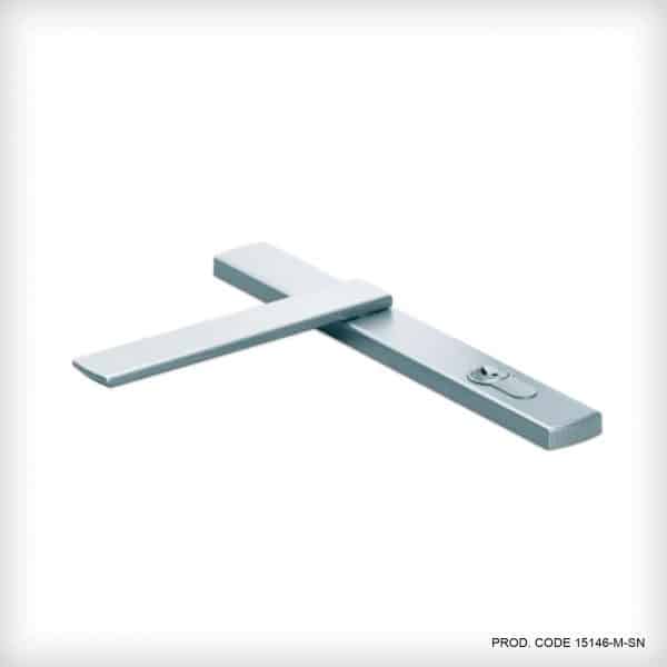 image presents BRIO 288 MAGNETIC HANDLE - SATIN NICKEL