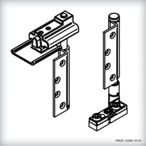 image presents PIVOT SET 75KG-SS (SUIT HV DOOR)