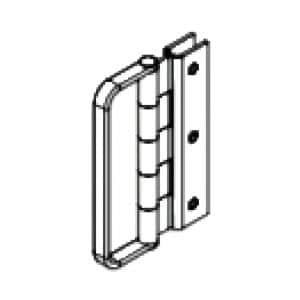 image presents SECURITY BI-FOLD HANDLE HINGE