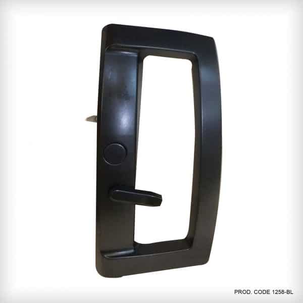 Image presents Yarraview Edge Sliding Door Lock, Black